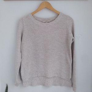 Loft high low sweater sz S
